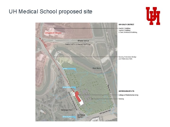 UH Medical School proposed site 