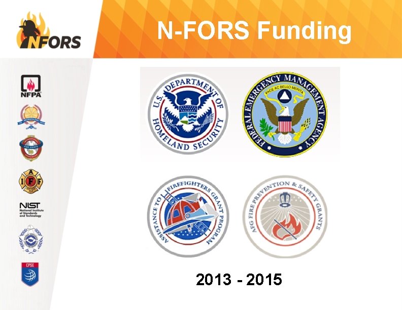 N-FORS Funding 2013 - 2015 