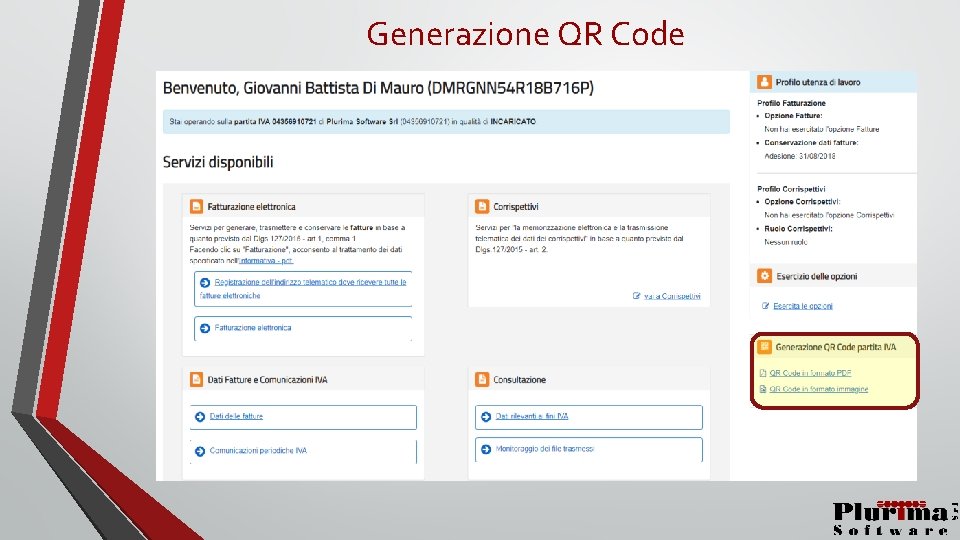 Generazione QR Code 