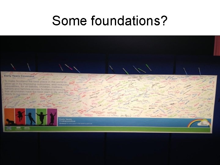 Some foundations? 