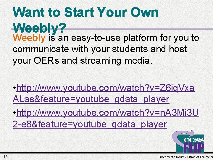 Want to Start Your Own Weebly? Weebly is an easy-to-use platform for you to