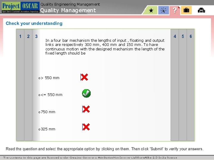 Quality Engineering Management Quality Management In a four bar mechanism the lengths of input Quality Engineering Management Quality Management In a four bar mechanism the lengths of input