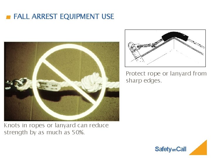 5 Part Rope Fall ROOFING FALL PROTECTION Safetyon Call TOPICS COVERED Fall