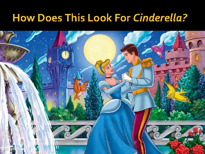 How Does This Look For Cinderella? 