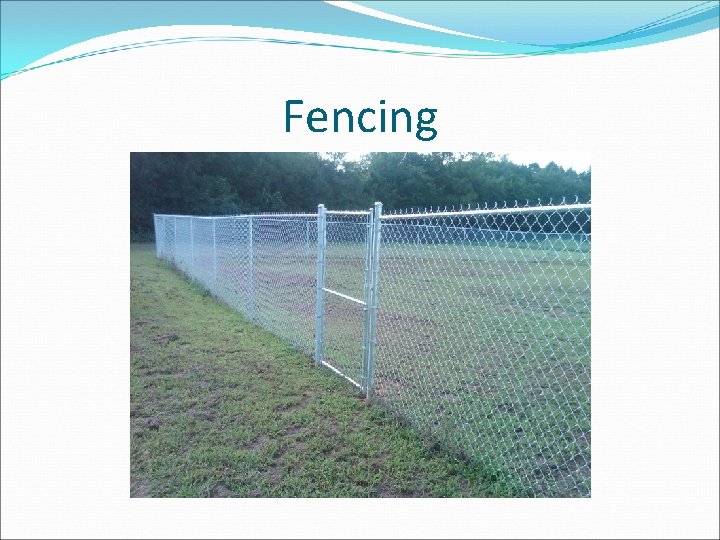 Fencing 