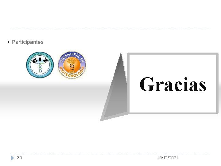 § Participantes Gracias 30 15/12/2021 