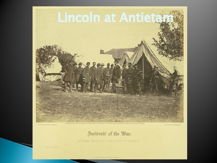 Lincoln at Antietam 