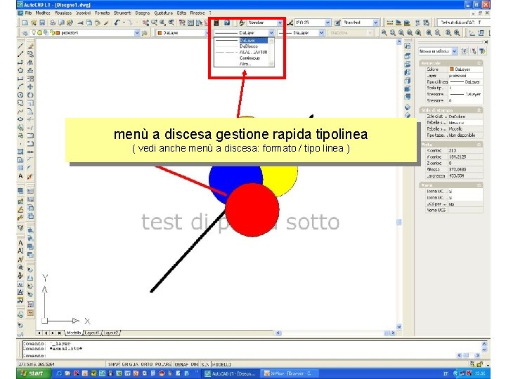 menù a discesa gestione rapida tipolinea ( vedi anche menù a discesa: formato /