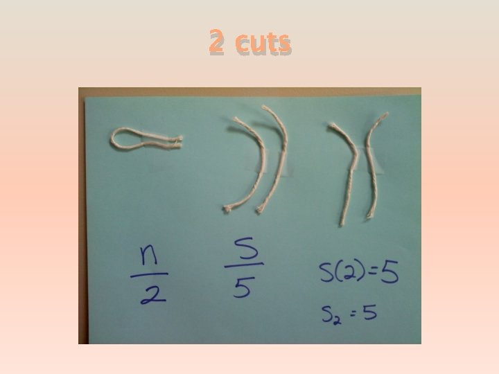 2 cuts 