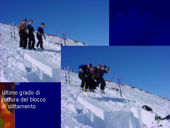 Ultimo grado di rottura del blocco di slittamento 
