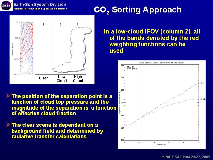 Earth-Sun System Division CO 2 Sorting Approach National Aeronautics and Space Administration In a