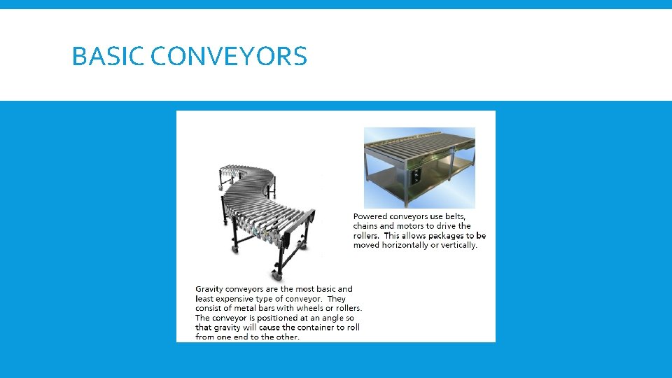 BASIC CONVEYORS 