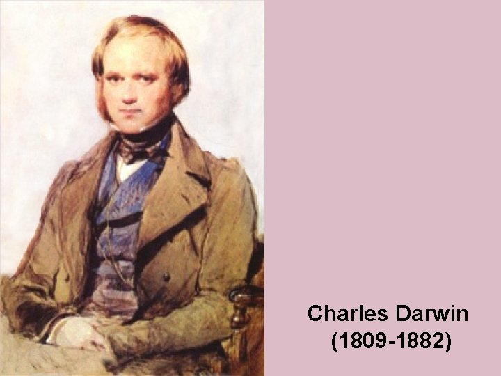 Charles Darwin (1809 -1882) 