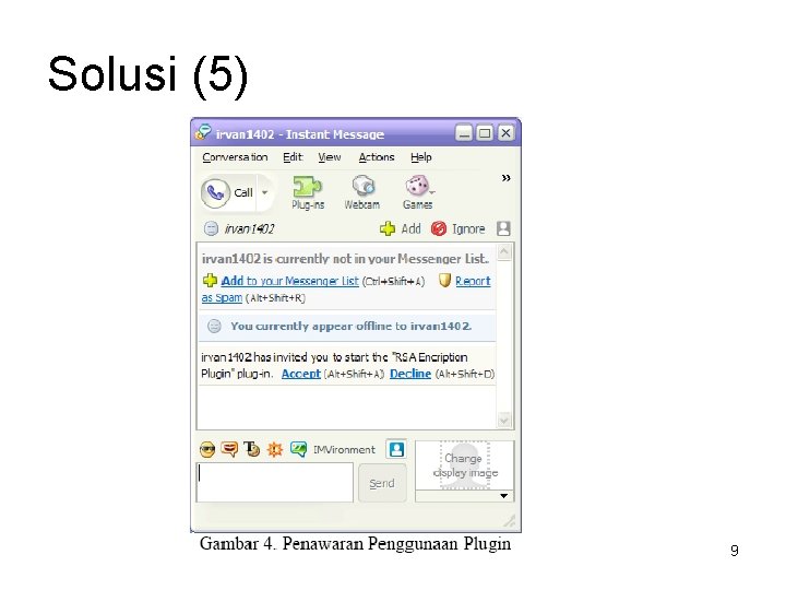 Solusi (5) 9 