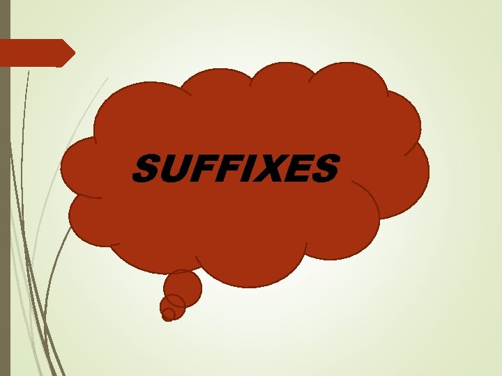 SUFFIXES 