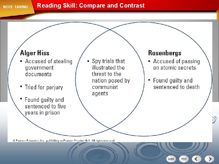 NOTE TAKING Reading Skill: Compare and Contrast 