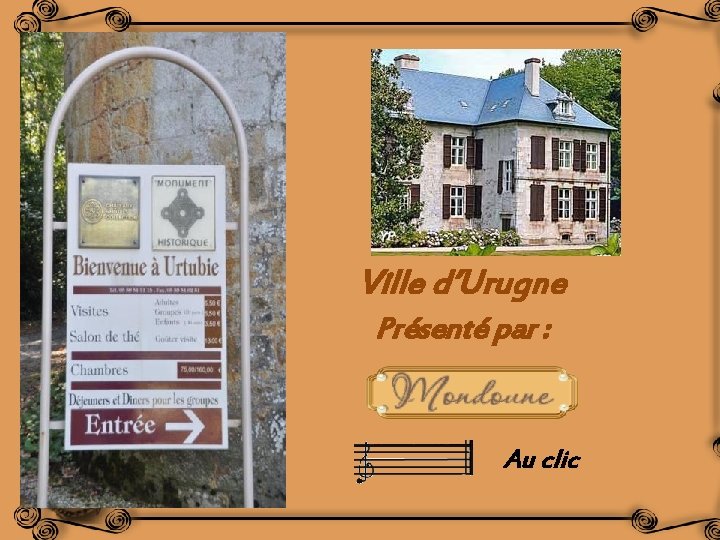 Ville d’Urugne Présenté par : Au clic 