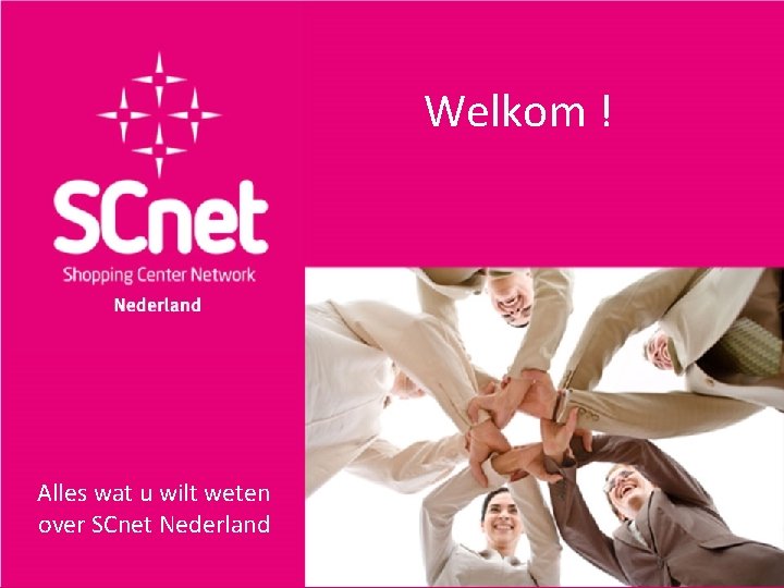 Welkom! ! Alles u wiltweten Alles wat u over Nederland over SCnet Nederland 