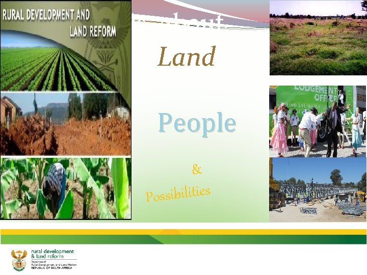 is about: Land People & s e i t i l i b i