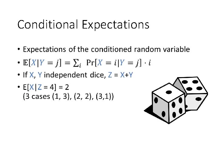 Conditional Expectations • 