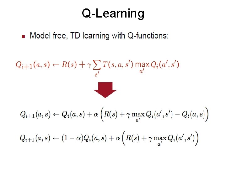 Q-Learning 