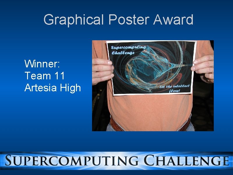 Graphical Poster Award Winner: Team 11 Artesia High 