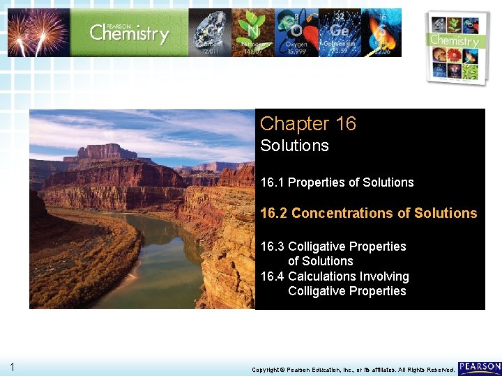 16. 2 Concentrations of Solutions > Chapter 16 Solutions 16. 1 Properties of Solutions