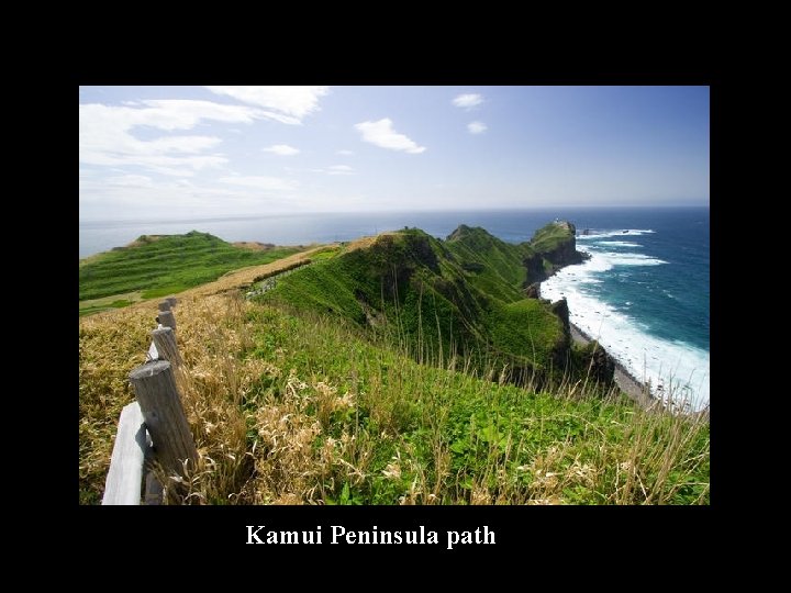 Kamui Peninsula path 