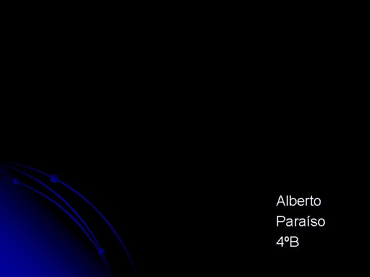 Alberto Paraíso 4ºB 