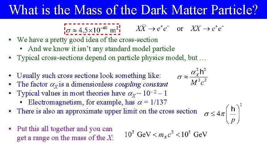 What is the Dark Matter Standard Model Particles