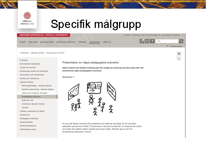 Specifik målgrupp 