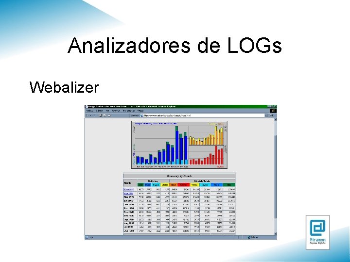 Analizadores de LOGs Webalizer 