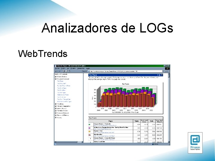 Analizadores de LOGs Web. Trends 