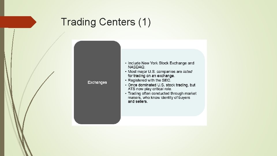 Trading Centers (1) 