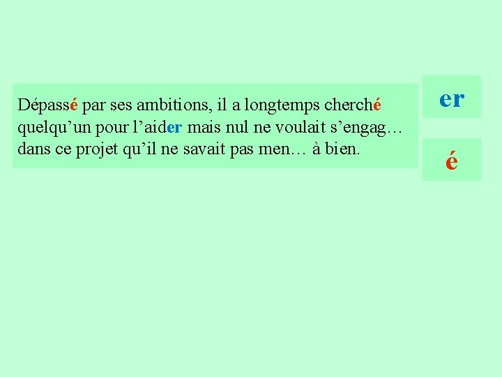 20 Dépassé par ses ambitions, il a longtemps cherché quelqu’un pour l’aider mais nul 20 Dépassé par ses ambitions, il a longtemps cherché quelqu’un pour l’aider mais nul