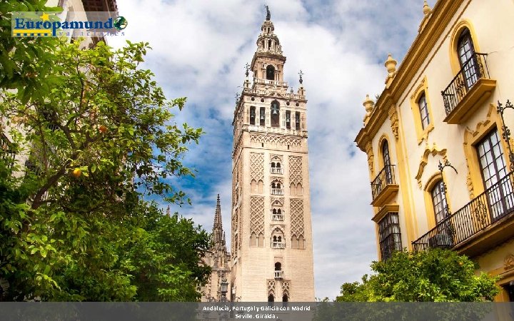 Andalucía, Portugal y Galicia con Madrid Seville: Giralda. 