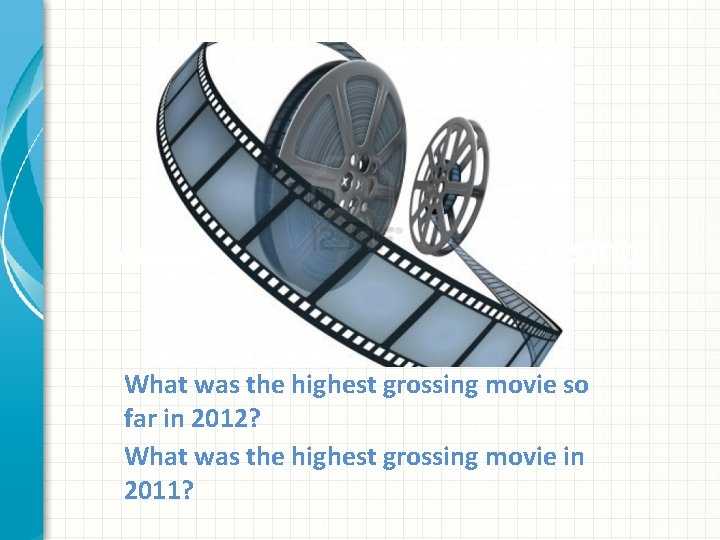 What was the highest grossing film for 2011? What was the highest grossing movie
