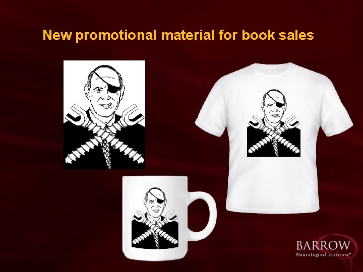 New promotional material for book sales 