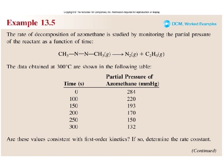 Worked Example 13. 5 a 