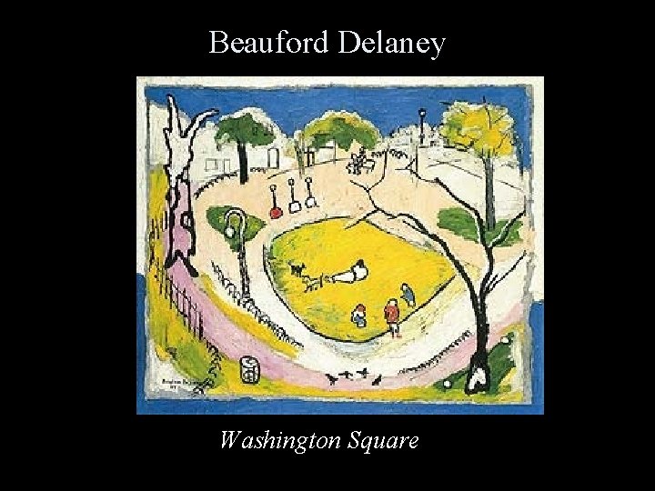 Beauford Delaney Washington Square 