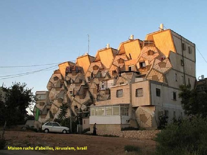 Maison ruche d’abeilles, Jérusalem, Israël 