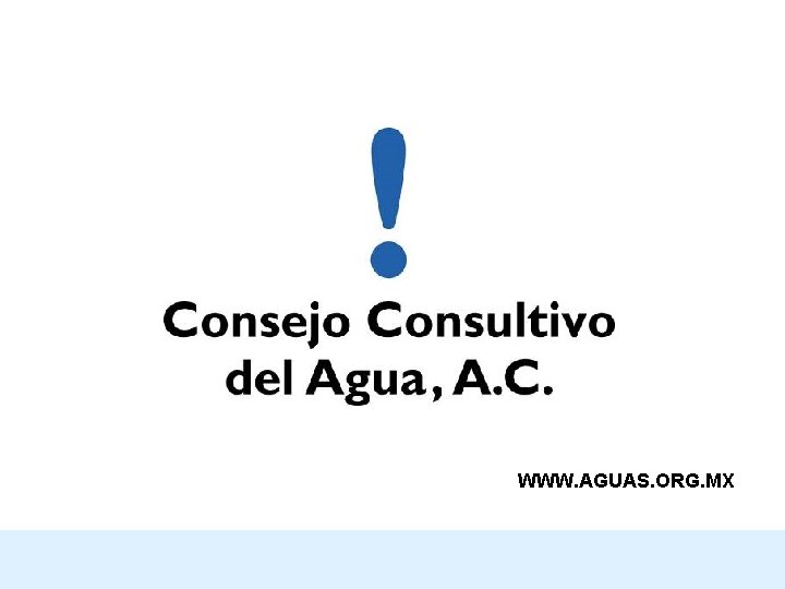 WWW. AGUAS. ORG. MX 