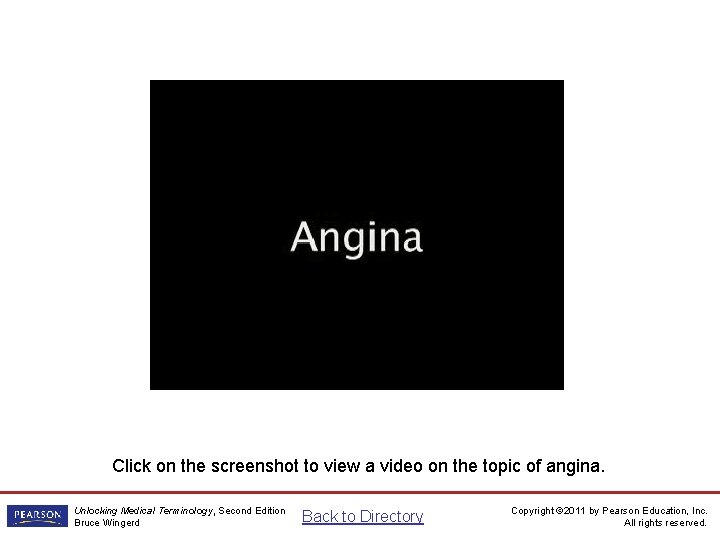 Angina Video Click on the screenshot to view a video on the topic of