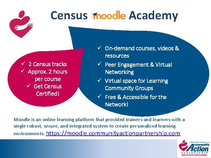 Census ü 2 Census tracks ü Approx. 2 hours per course ü Get Census