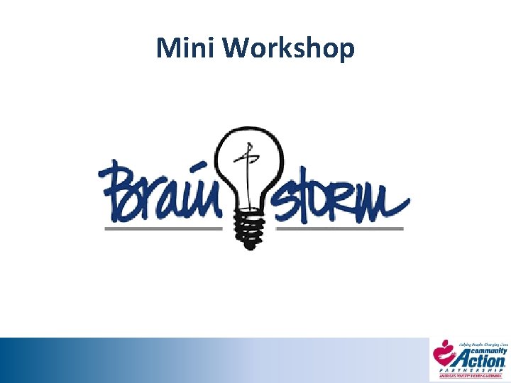 Mini Workshop 