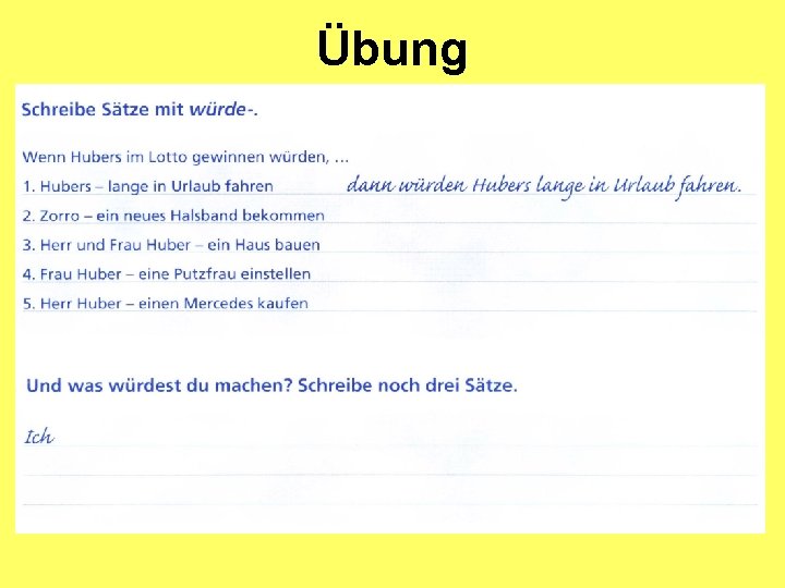 Übung 