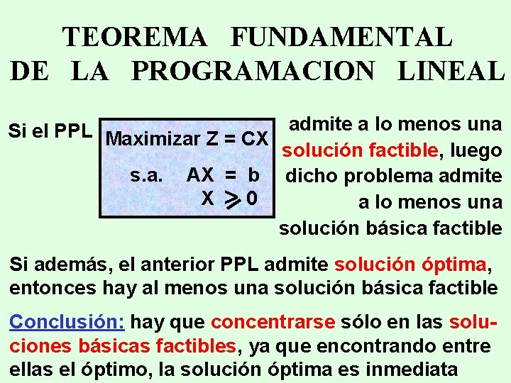 OPERACIONES Mtodo Simplex Profesor Pablo Diez Bennewitz Escuela