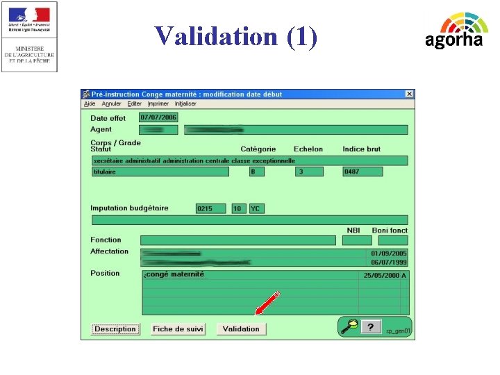 Validation (1) sg/srh/misirh 