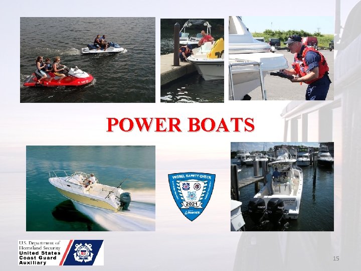 POWER BOATS 15 