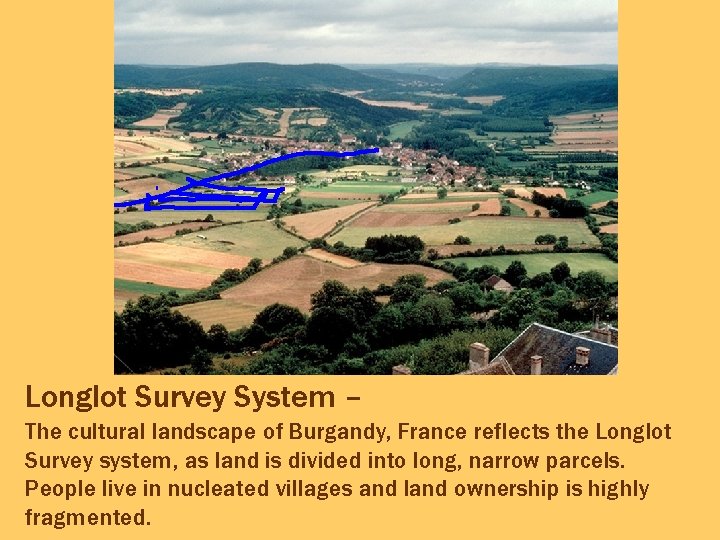 Longlot Survey System – The cultural landscape of Burgandy, France reflects the Longlot Survey